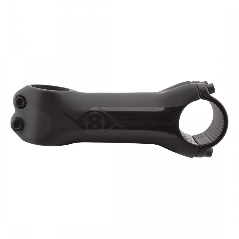 Load image into Gallery viewer, Origin8 Swift Stem Bar Clamp 31.8mm 110mm +/-7 Deg Black Carbon Fiber Road