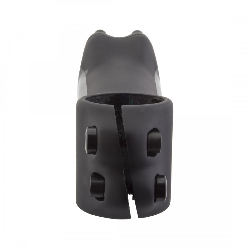 Load image into Gallery viewer, Origin8 Swift Stem Bar Clamp 31.8mm 110mm +/-7 Deg Black Carbon Fiber Road