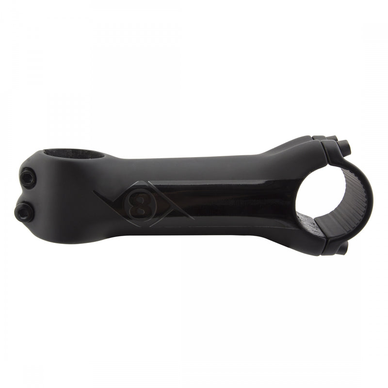 Load image into Gallery viewer, Origin8 Swift Stem Bar Clamp 31.8mm 120mm +/-7 Deg Black Carbon Fiber Road