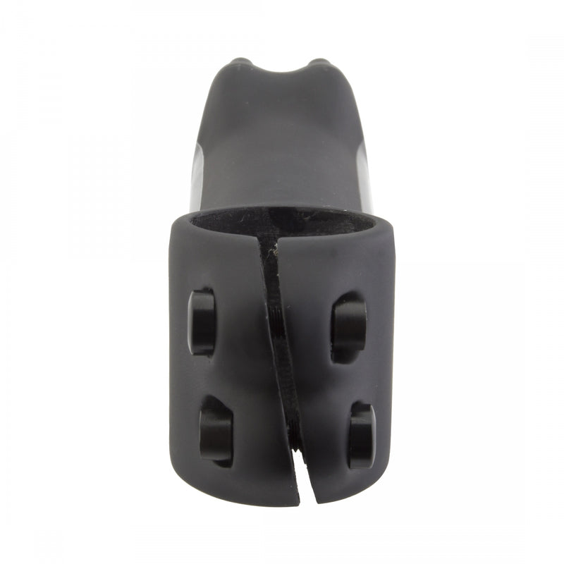 Load image into Gallery viewer, Origin8 Swift Stem Bar Clamp 31.8mm 120mm +/-7 Deg Black Carbon Fiber Road