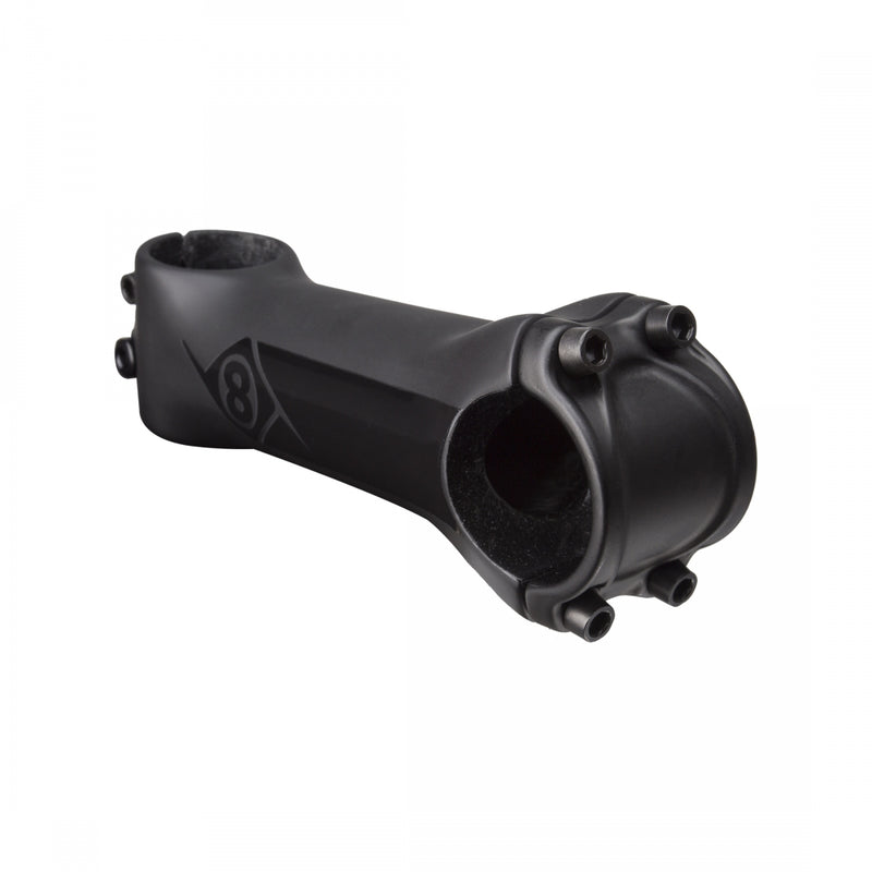 Load image into Gallery viewer, Origin8 Swift Stem Bar Clamp 31.8mm 120mm +/-7 Deg Black Carbon Fiber Road