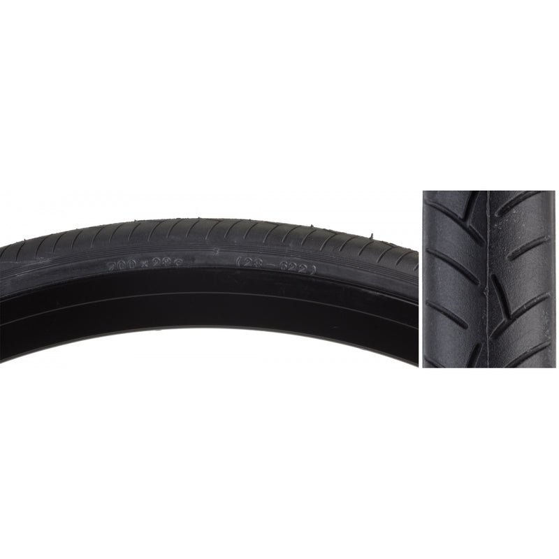 Load image into Gallery viewer, Vee Tire & Rubber Smooth 700x28 Wire TPI 90 Bk/Blk