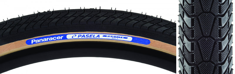 Load image into Gallery viewer, Pack of 2 Panaracer Pasela ProTite Tire 27 x 11/4 Clincher Wire Black/Tan