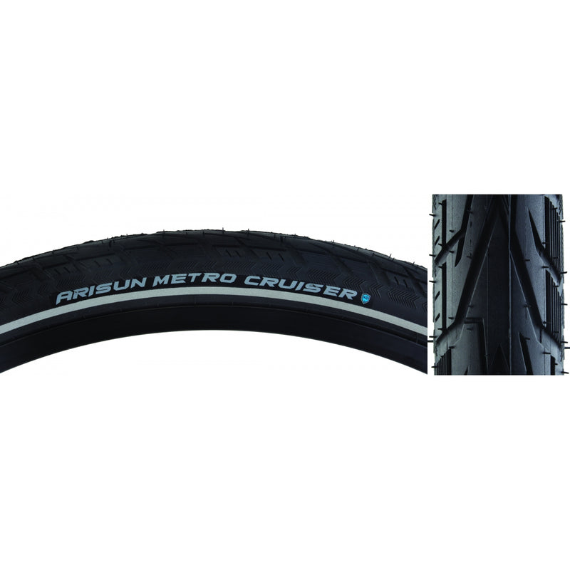 Load image into Gallery viewer, Arisun-Metro-Cruiser-700c-35-mm-Wire-TIRE1656-Wire-Bead-Tires