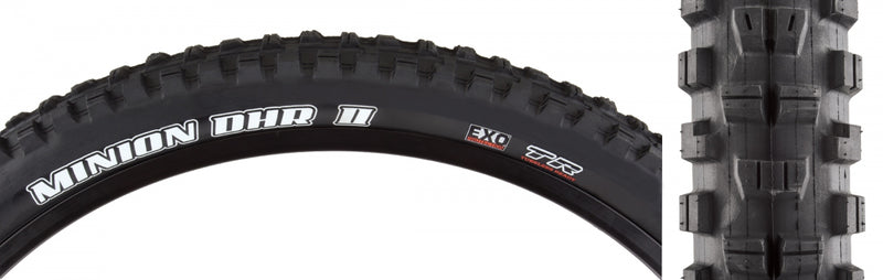 Load image into Gallery viewer, Pack of 2 Maxxis Minion DHR II Tires26 x 2.4 Tubeless Folding EXO Wide Trail