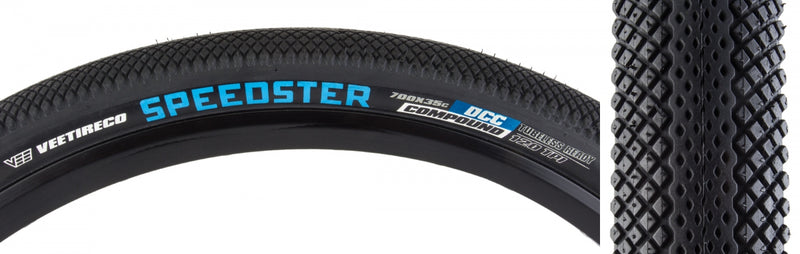 Load image into Gallery viewer, 2 Pack Vee Tire Co. Speedster Tire 700 x 35 Tubeless Folding Black 120tpi