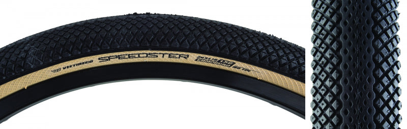Load image into Gallery viewer, Pack of 2 Vee Tire & Rubber Speedster 20x1.75 Clincher Fold PSI 80 TPI 90 Bk/Tan