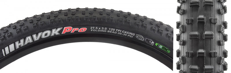 Load image into Gallery viewer, Kenda-Havok-Pro-DTC-EMC-TLR-E50-27.5in-650b-3-Folding-TIRE11424-Folding-Tires