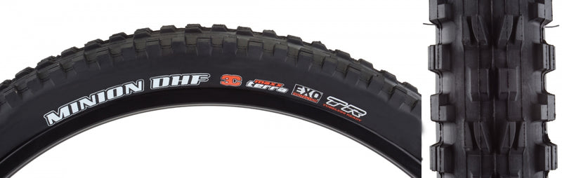 Load image into Gallery viewer, Pack of 2 Maxxis Minion DHF TERRA/EXO/TR/WT 26x2.5 Tubeless TPI 60 Bk/Blk
