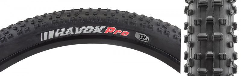 Load image into Gallery viewer, Kenda Havok Pro DTC/TR/TLR 27.5x2.6 Clincher Tubeless TPI 30 Blk/Bsk Reflective