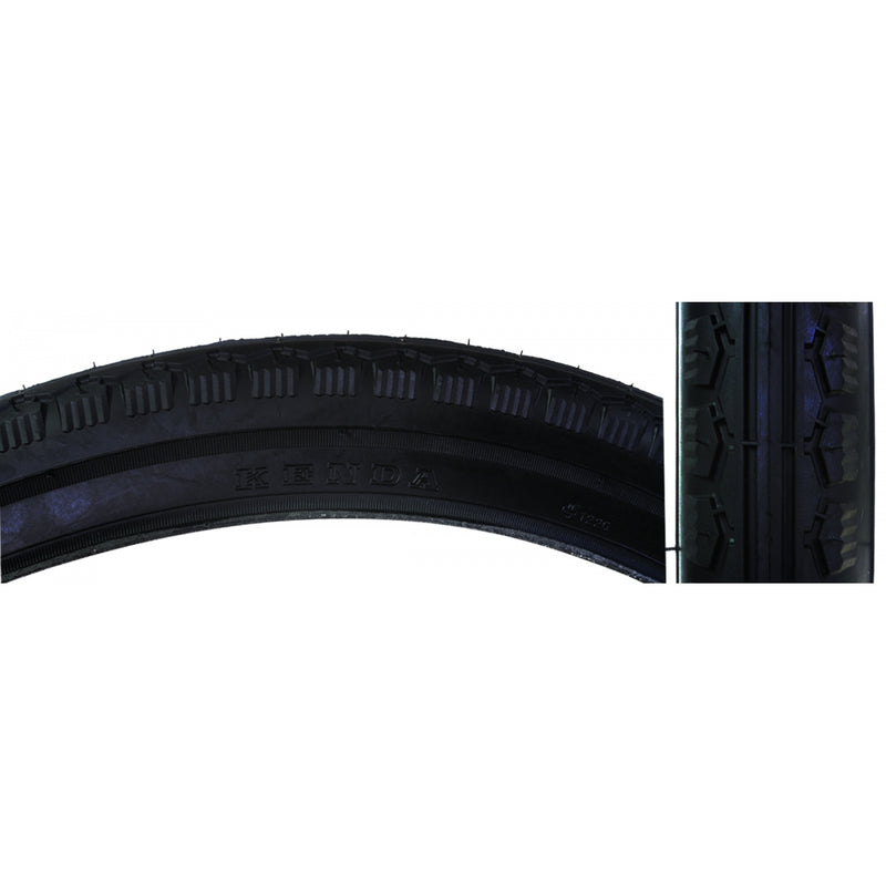 Load image into Gallery viewer, Pack of 2 Sunlite Street 26 x 2.125 Clincher Wire 40 Black/Black Reflective