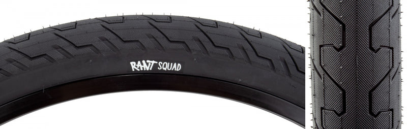 Load image into Gallery viewer, Pack of 2 Rant Squad 20 x 2.3 Wire TPI 60 Bk/Blk Tire Clincher Reflective No. ISO 406