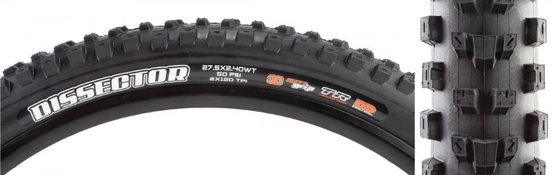 Load image into Gallery viewer, Maxxis-Dissector-3CT-DD-TR-27.5-in-2.4-in-Folding-TIRE3576-Folding-Tires