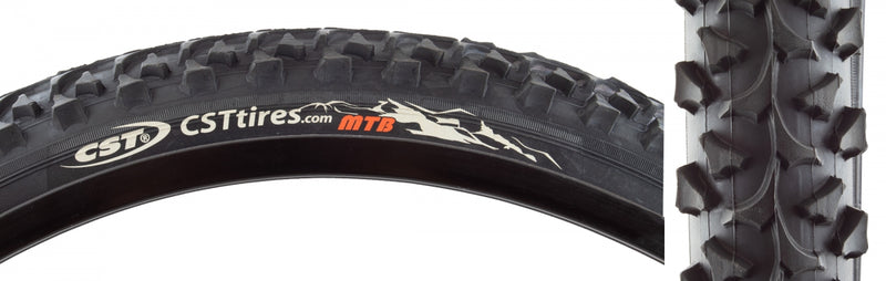 Load image into Gallery viewer, Pack of 2 Sunlite MTB AlphaByte 26x1.95 Clincher Wire 65 Black/Black Reflective