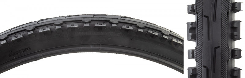Load image into Gallery viewer, Sunlite UtiliT Cross+ 26 x 1.95 Clincher Wire TPI 40 Black/Black Reflective