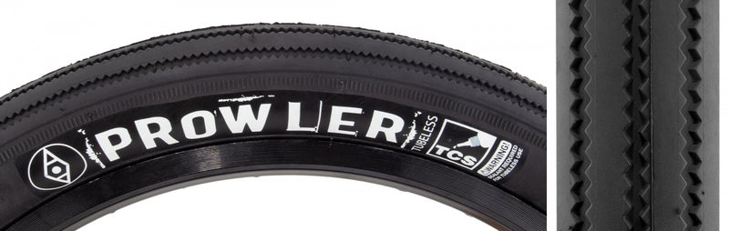 Load image into Gallery viewer, Pack of 2 Alienation TCS Prowler Street 20 x 2.4 Tubeless 60 tpi 85psi Bk/Blk