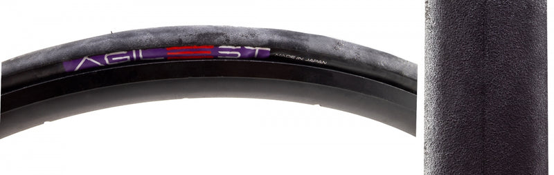 Load image into Gallery viewer, Pack of 2 Panaracer Agilest 700x25 Fold TPI 140 Black/Black Road Tire