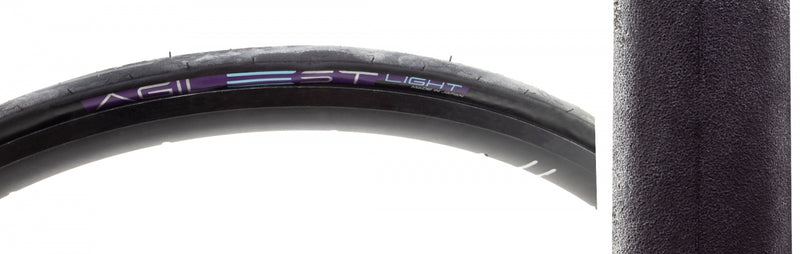 Load image into Gallery viewer, Pack of 2 Panaracer Agilest Light 700x25 Clincher Fold TPI 140 Black/Black