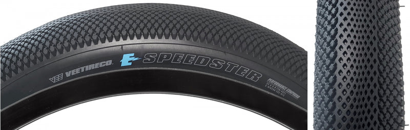 Load image into Gallery viewer, Pack of 2 Vee Tire & Rubber Speedster 22x3.0 Wire TPI 65 Bk/Blk