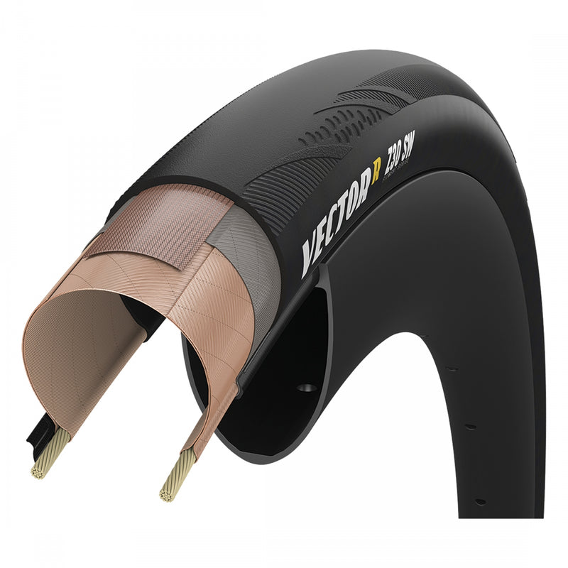 Load image into Gallery viewer, Goodyear Vector R XPLR 700x40 Tubeless Bike Tire with Advanced TPI & R:Shield Protective Layers