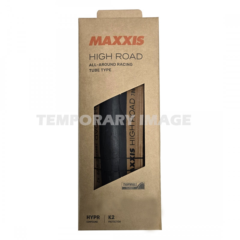 Load image into Gallery viewer, Maxxis High Road 700x25 Folding Road Bike Tire - Lightweight, Durable, HyPR, K2 Technology (Pack of 2)