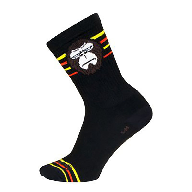 Load image into Gallery viewer, Sockguy Big Mood Socks, 9-13, Black