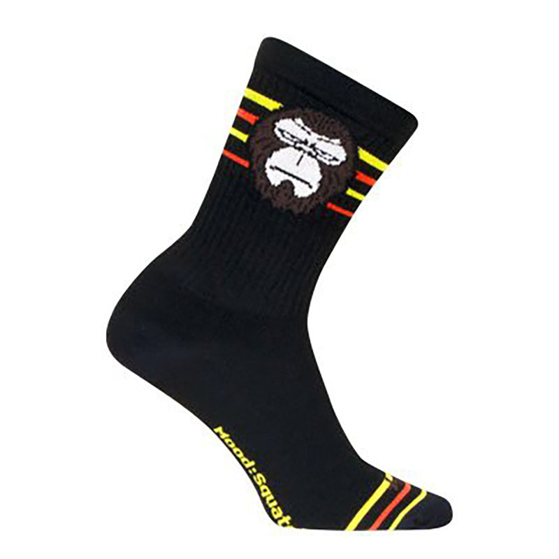 Load image into Gallery viewer, Sockguy Big Mood Socks, 9-13, Black