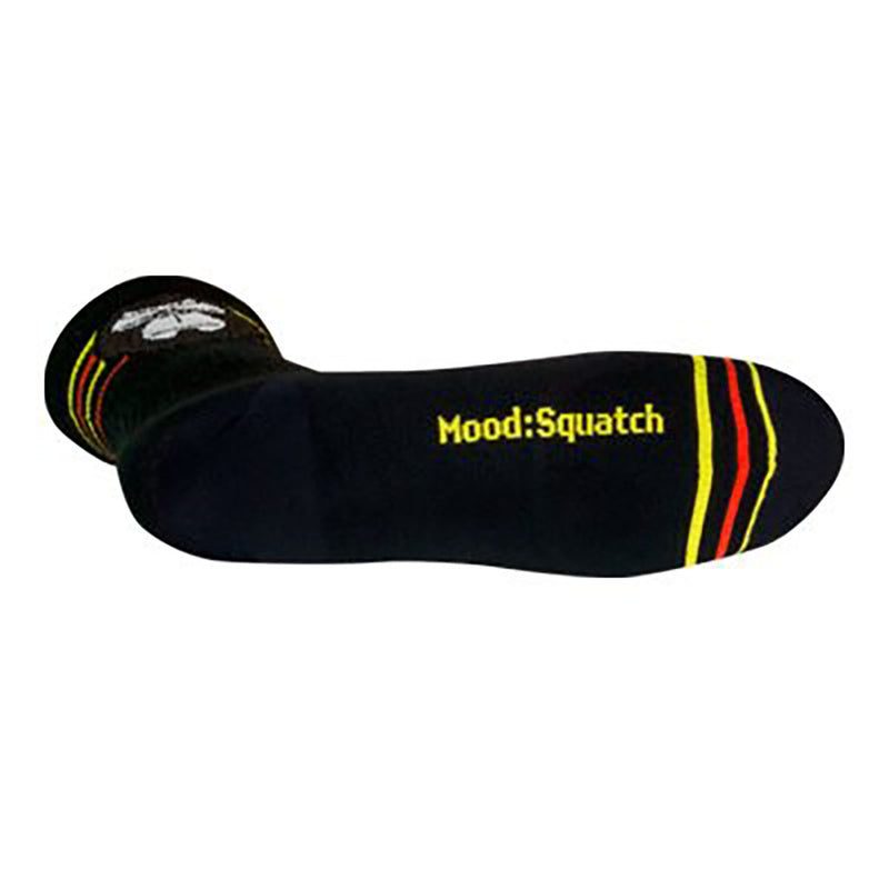 Load image into Gallery viewer, Sockguy Big Mood Socks, 9-13, Black