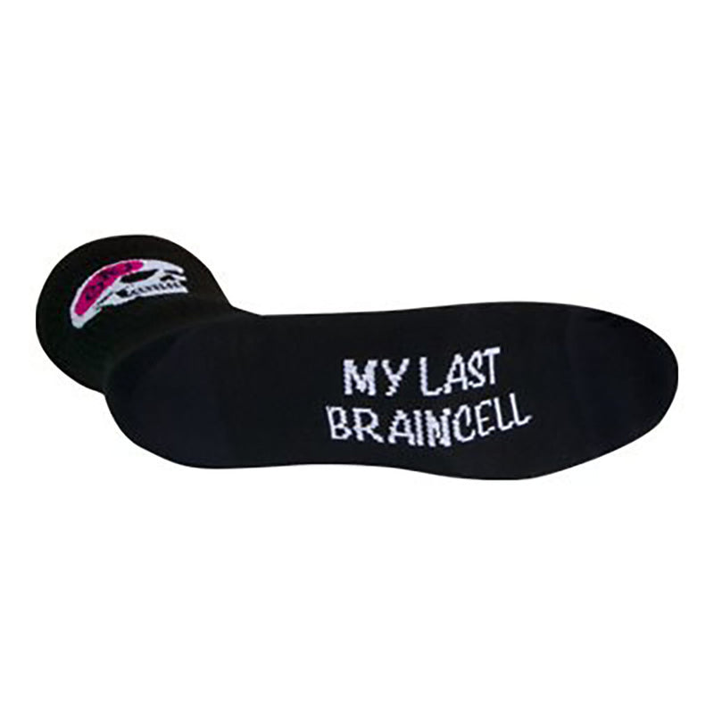 Load image into Gallery viewer, Sockguy Braincell Socks, 5-9, Black