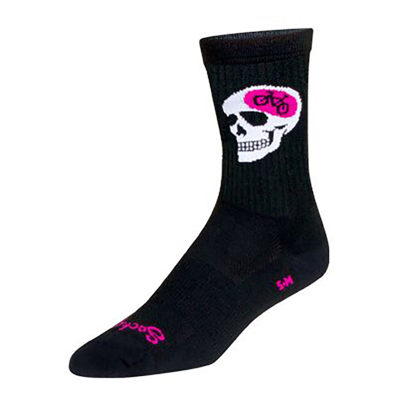 Load image into Gallery viewer, Sockguy Braincell Socks, 5-9, Black