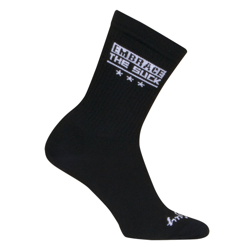 Load image into Gallery viewer, Sockguy Embrace Socks, 5-9, Black NLS