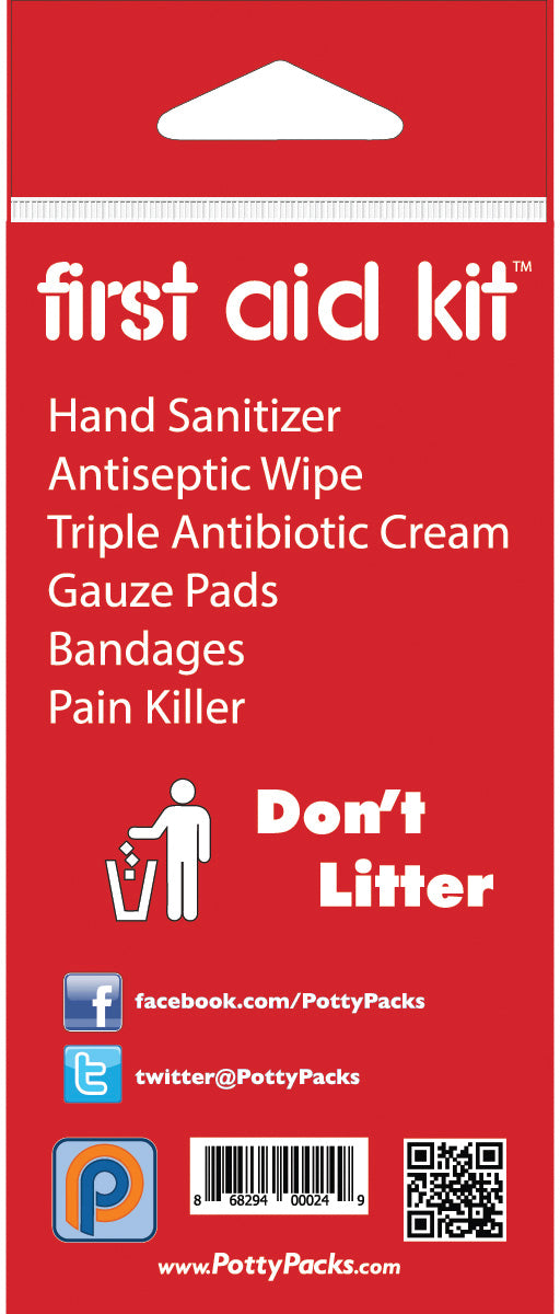 Load image into Gallery viewer, Compact and Convenient: Potty Packs First Aid Kit - Your Essential On-the-Go Companion