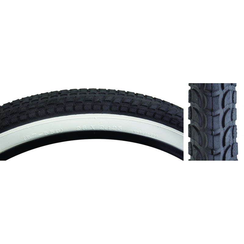 Load image into Gallery viewer, Sunlite-Cruiser-927-26-in-2.125-in-Wire-TIRE2707-Wire-Bead-Tires