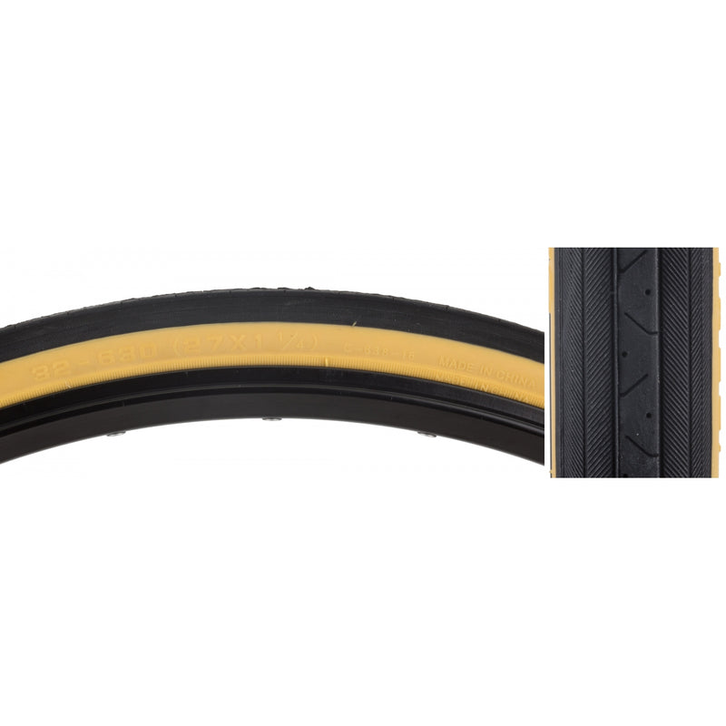 Load image into Gallery viewer, Sunlite-Road-Raised-Center-CST638-27-in-1-1-4-in-Wire-TIRE2730-Wire-Bead-Tires