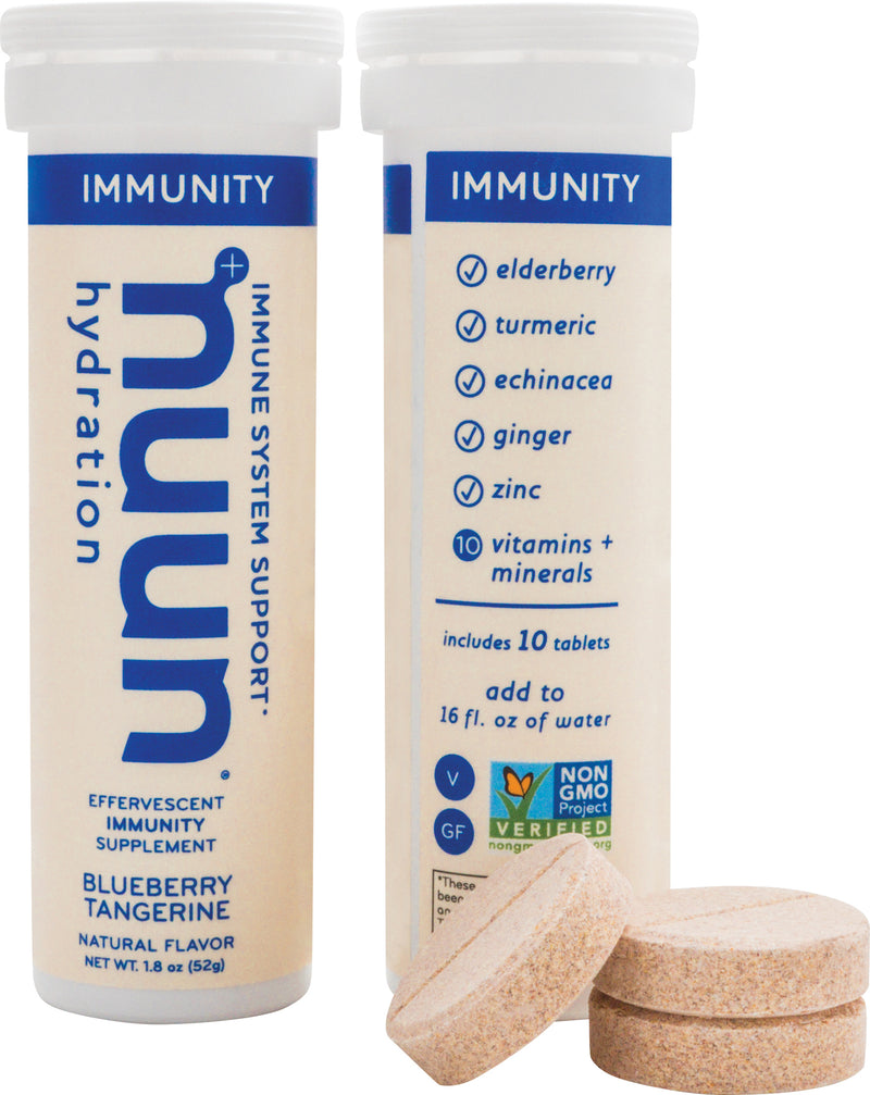 Load image into Gallery viewer, Nuun Immunity Blueberry/Tangerine Tabs: Sport & Recovery Drink Pack of 8