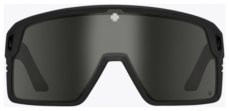 Load image into Gallery viewer, SPY+ Monolith Sunglasses Matte Blk Happy Gray Green w/ Blk Spectra Mirror Lenses