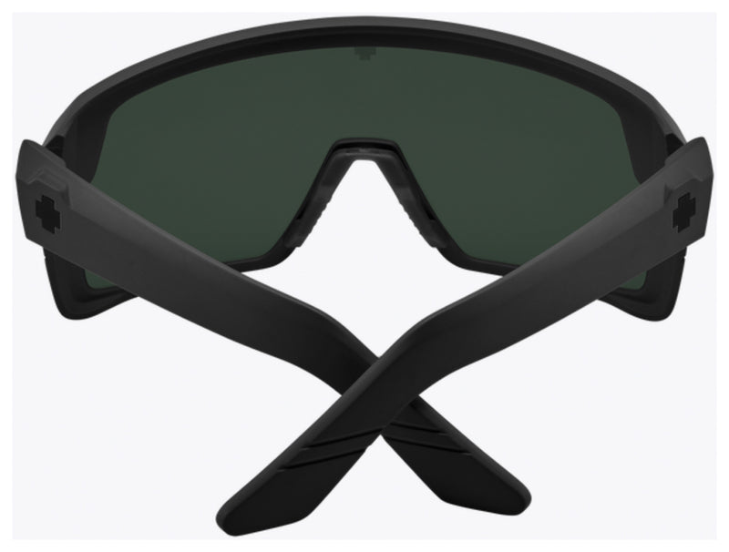 Load image into Gallery viewer, SPY+ Monolith Sunglasses Matte Blk Happy Gray Green w/ Blk Spectra Mirror Lenses