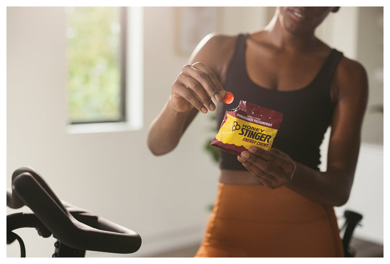 Load image into Gallery viewer, Honey Stinger Organic Energy Chews - Pom Passion Flavor for Natural Energy Boost Pack of 12