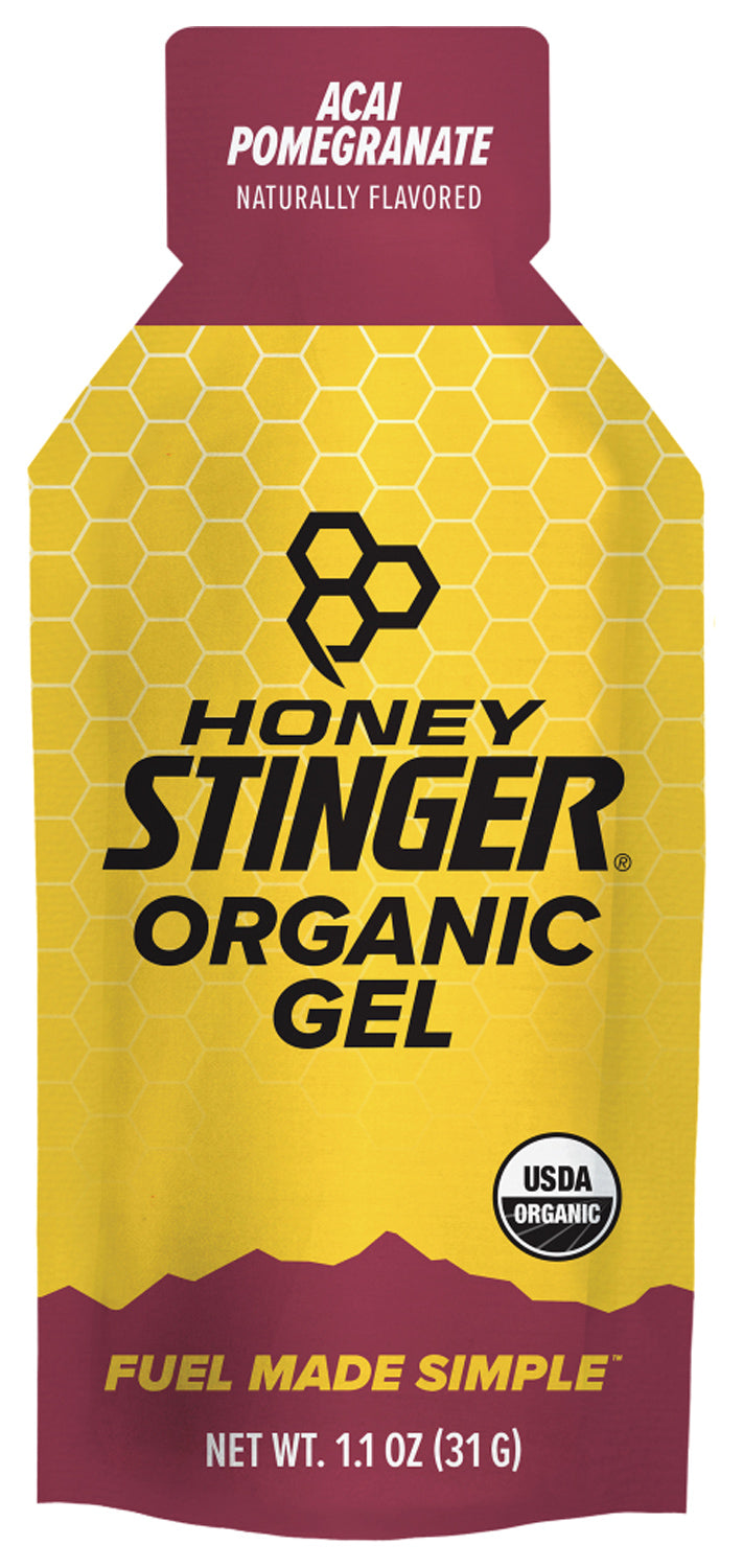 Load image into Gallery viewer, Honey Stinger Organic Gel: Acai & Pomegranate Energy Food Pack of 24