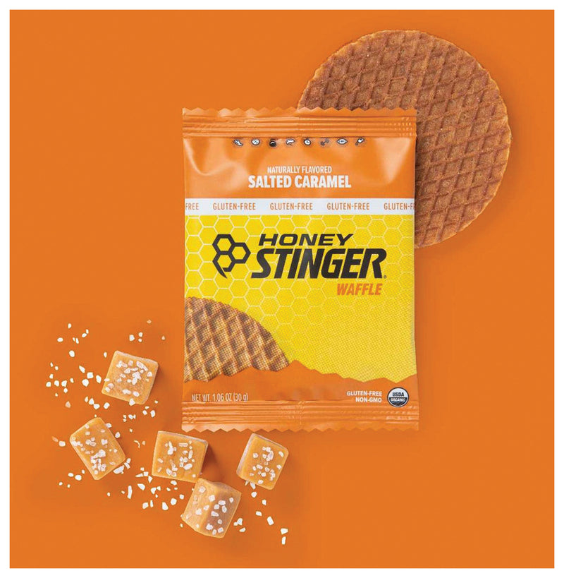 Load image into Gallery viewer, Honey Stinger Gluten-Free Waffle: Salted Caramel Delight Pack of 12