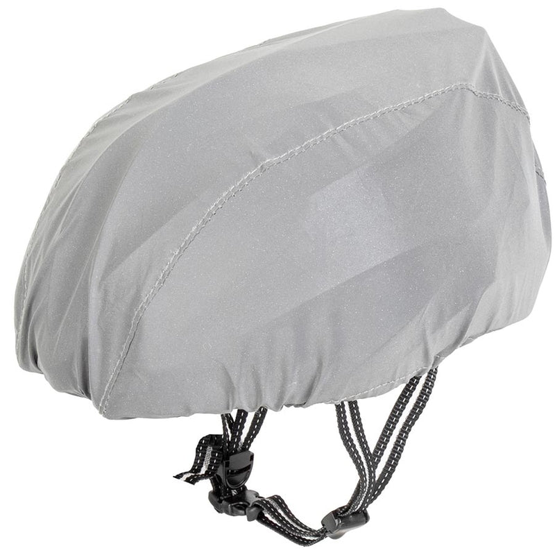 Load image into Gallery viewer, M-Wave Helmet Cover Water resistant, Full reflective fabric, Silver