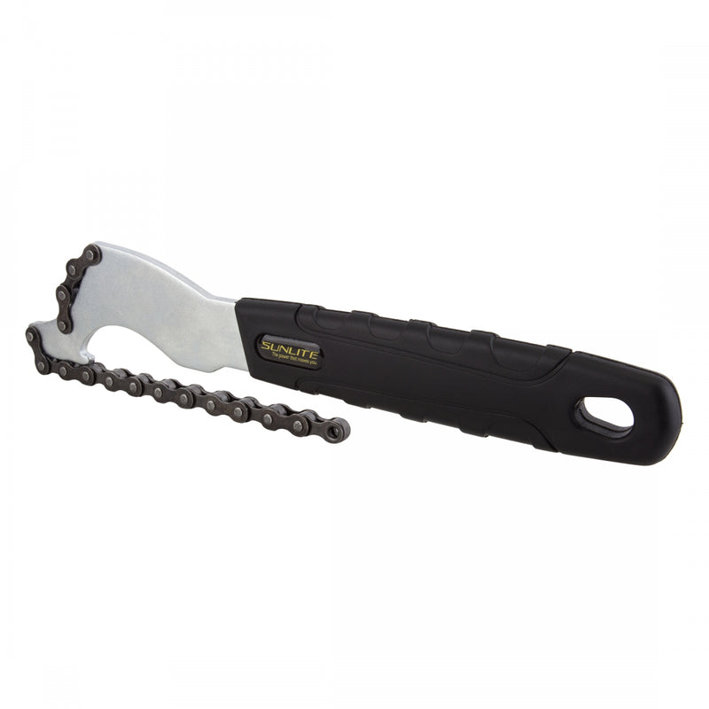 Load image into Gallery viewer, Sunlite-Sprocket-Remover-Lockring-Spanner-Chain-Whip-&-Cog-Holder-CHCH0004