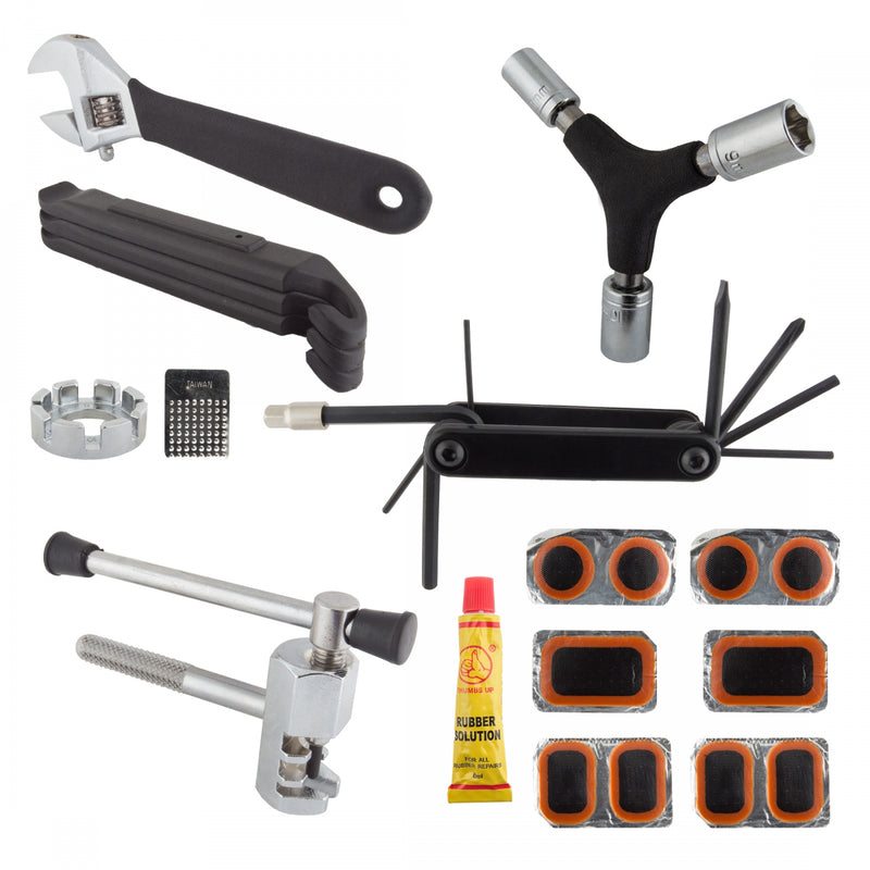 Load image into Gallery viewer, Sunlite Basic Tool Wrap 9pc Kit Tool Kit