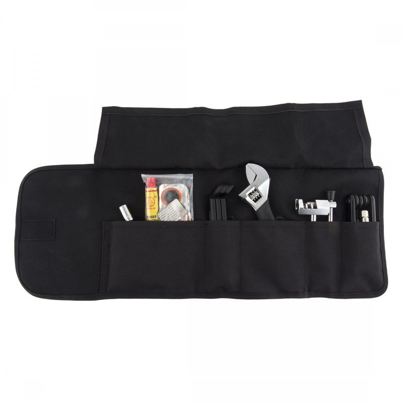 Load image into Gallery viewer, Sunlite-Basic-Tool-Wrap-9pc-Kit-Tool-Kits-9-pieces-Bicycle-Tool-Kits