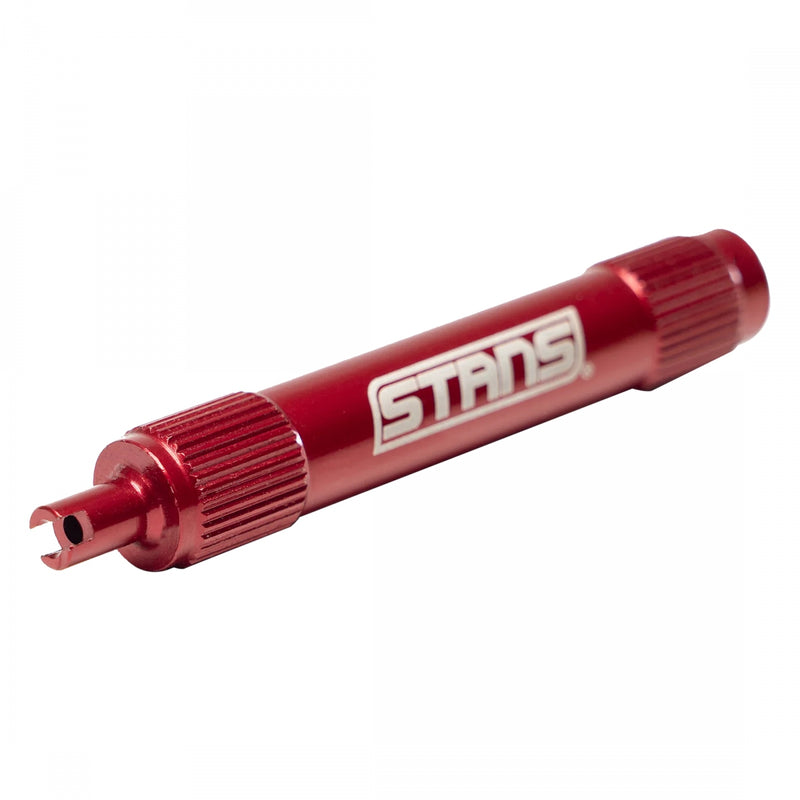 Load image into Gallery viewer, Stans Tubeless Core Remover Tool Valve Core Remover Red PV/SV
