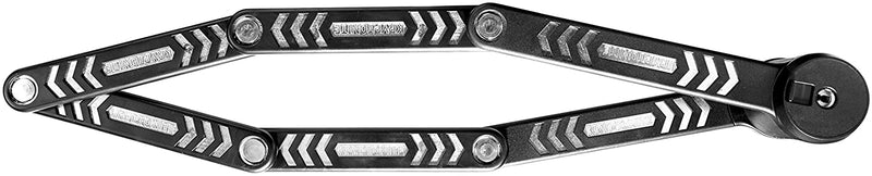 Load image into Gallery viewer, Kryptonite Keeper Folding Bike Locks – 3mm Hardened Steel, Compact, Keyed, Moderate Security, 85cm & 100cm Lengths with Transport Brackets