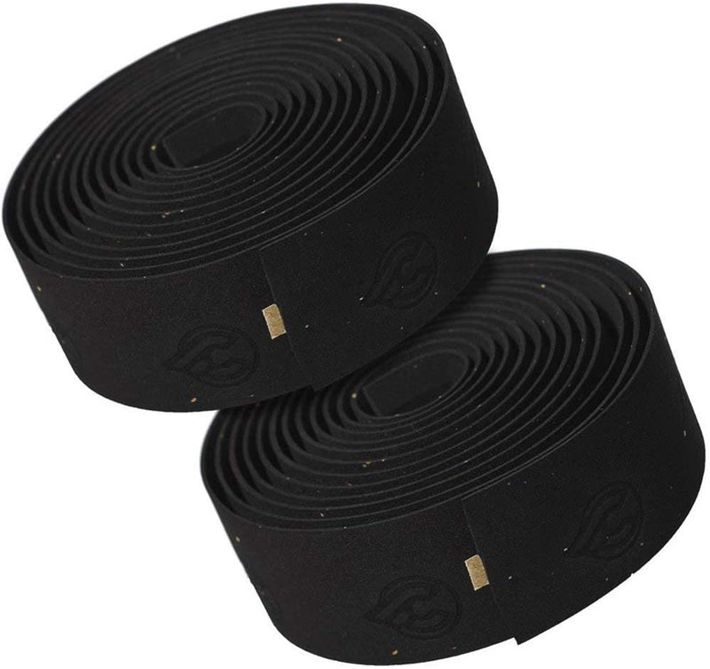 Load image into Gallery viewer, Cinelli Cork Ribbon Handlebar Tape Black Bicycle Handlebar Grip With Plugs