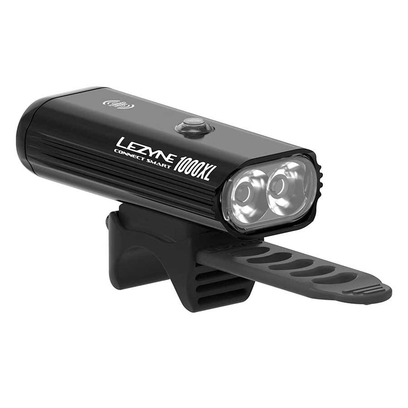 Load image into Gallery viewer, Lezyne Connect Smart 1000XL/KTV Pro Smart Headlight/Taillight Set - Black
