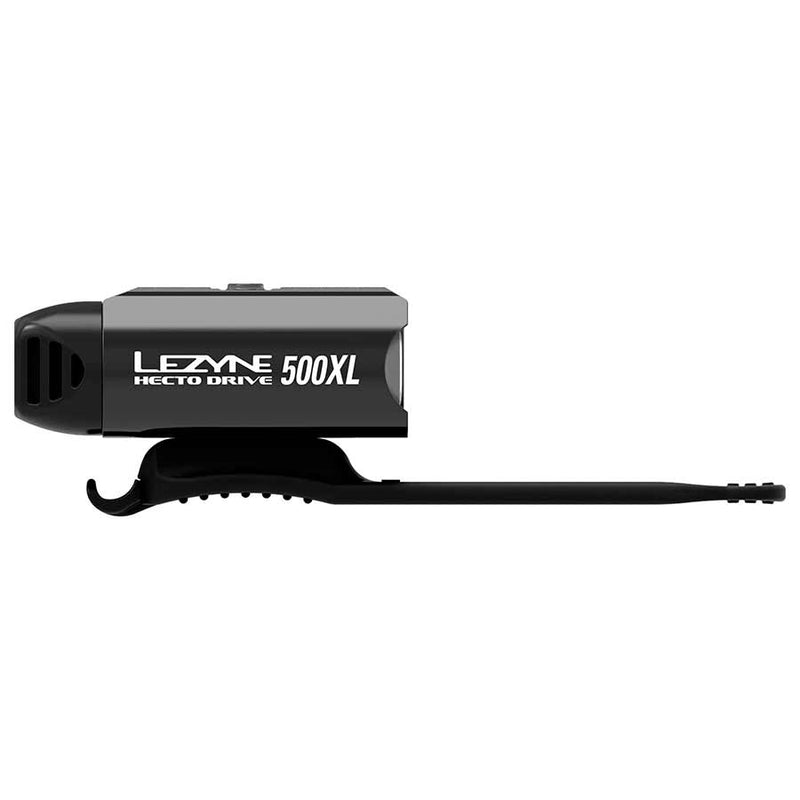 Load image into Gallery viewer, Lezyne Hecto Drive 500XL Headlight: Gloss Black Machined Aluminum Body