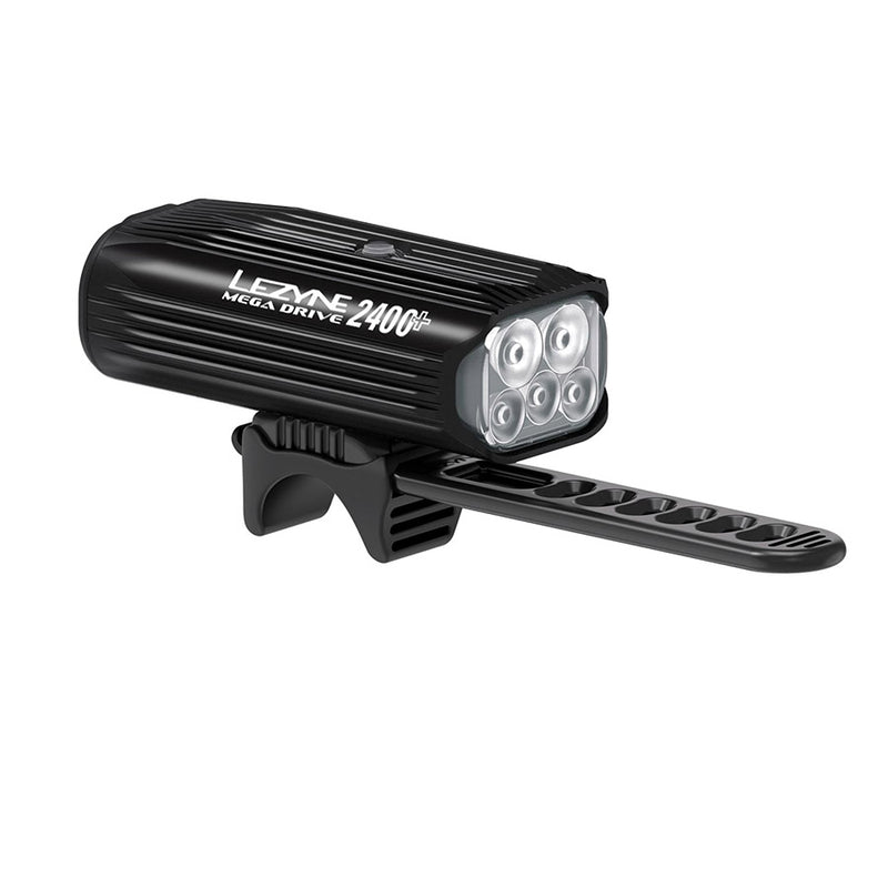 Load image into Gallery viewer, Lezyne Mega Drive 2400+ Loaded, Light, Front, Black